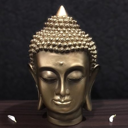 Buddha Head Sculpture Table Decor Interior Decor Budha Sculpture