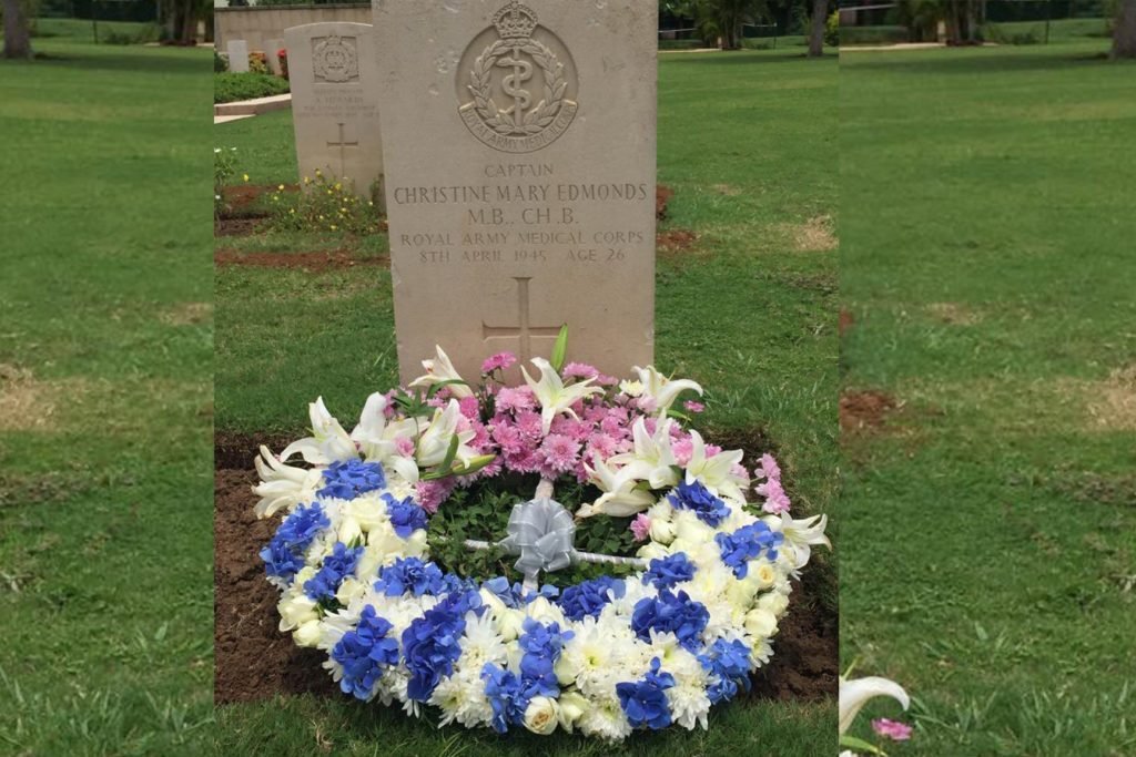 wreath at war memorial